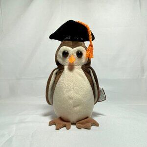 Ty Beanie Baby Original Wise‎ 1997/98 Tag Errors Retired P.E. Pellets Rare Plush